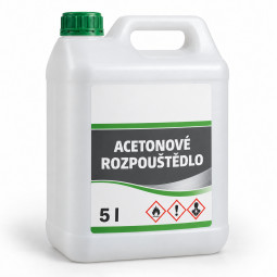 Rozpouštědlo acetonové 5L