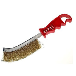 Kartáč ruční plast. - ocel.drát. 0,3mm