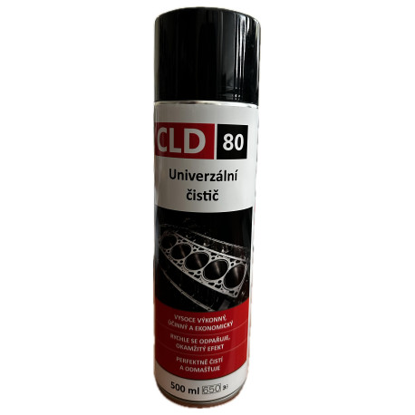 Čistič univerzální CLD-80 ve spreji 500 ml.