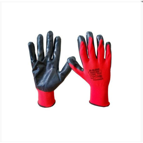 Rukavice prac. NIT N1001 RED 3121X č. 8