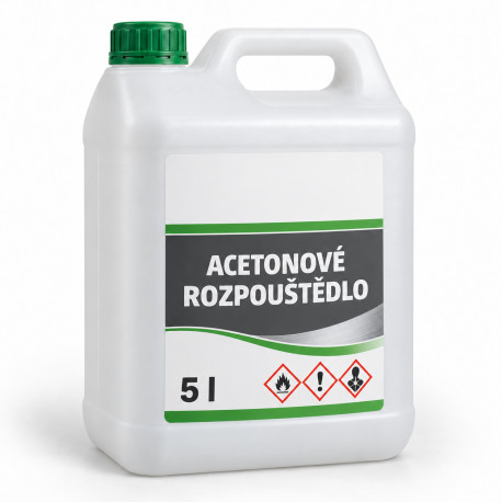 Rozpouštědlo acetonové 5L